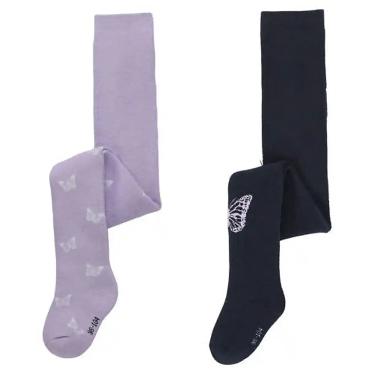 Bild 1 von L&D Kleinkinder/Kinder Winter-Strumpfhose, Schmetterling, 98/104