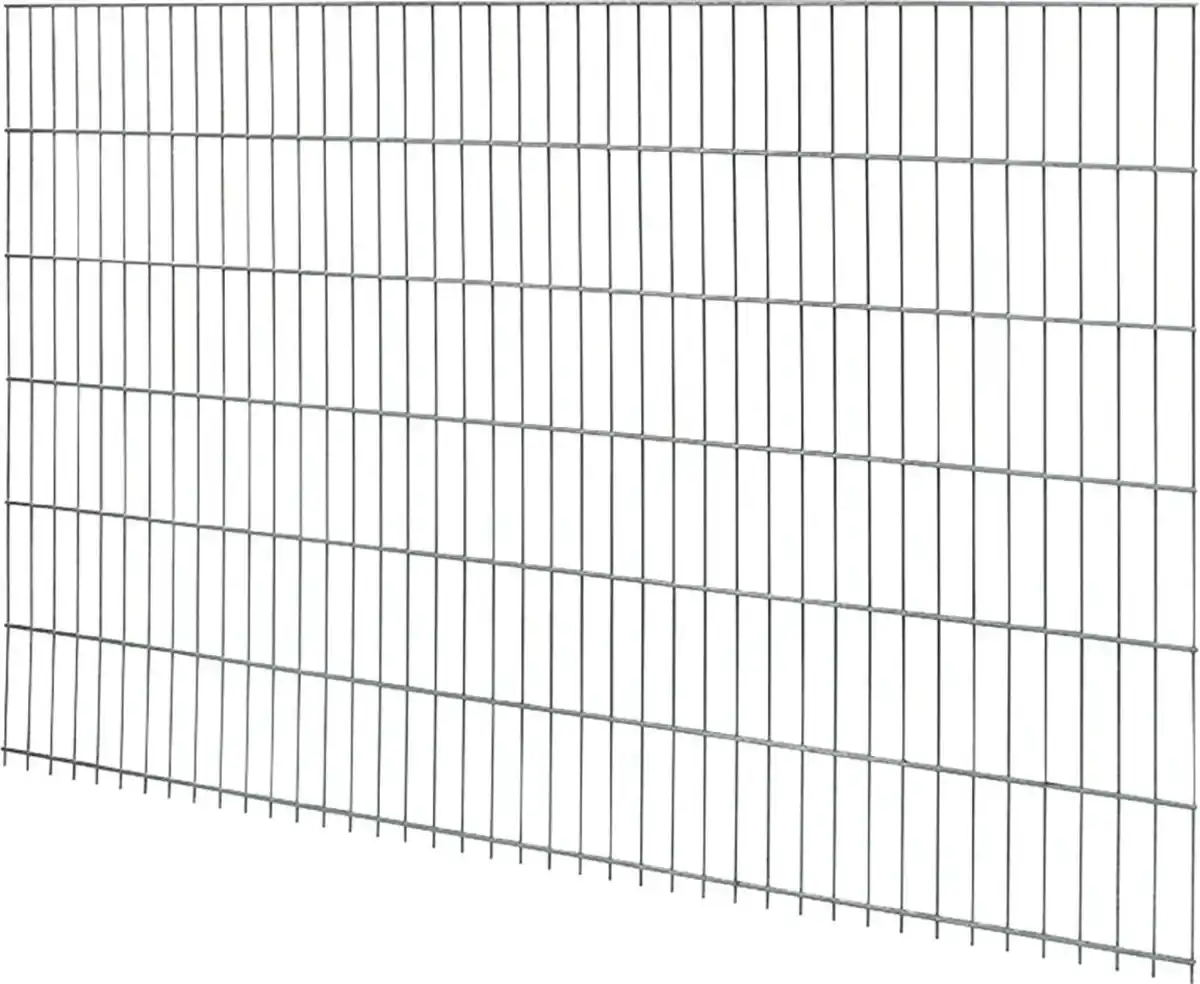 Bild 1 von Floraworld Doppelstabmatte-Zaun Comfort 201 x 123 cm feuerverzinkt