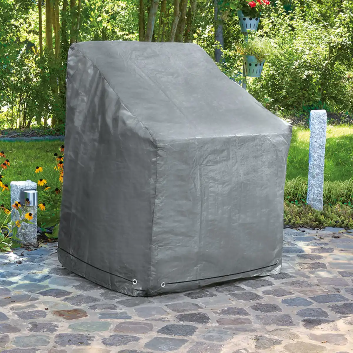 Bild 2 von Powertec Garden Schutzhaube für 1 Hochlehner-Sessel oder 6 Stapel-Stühle