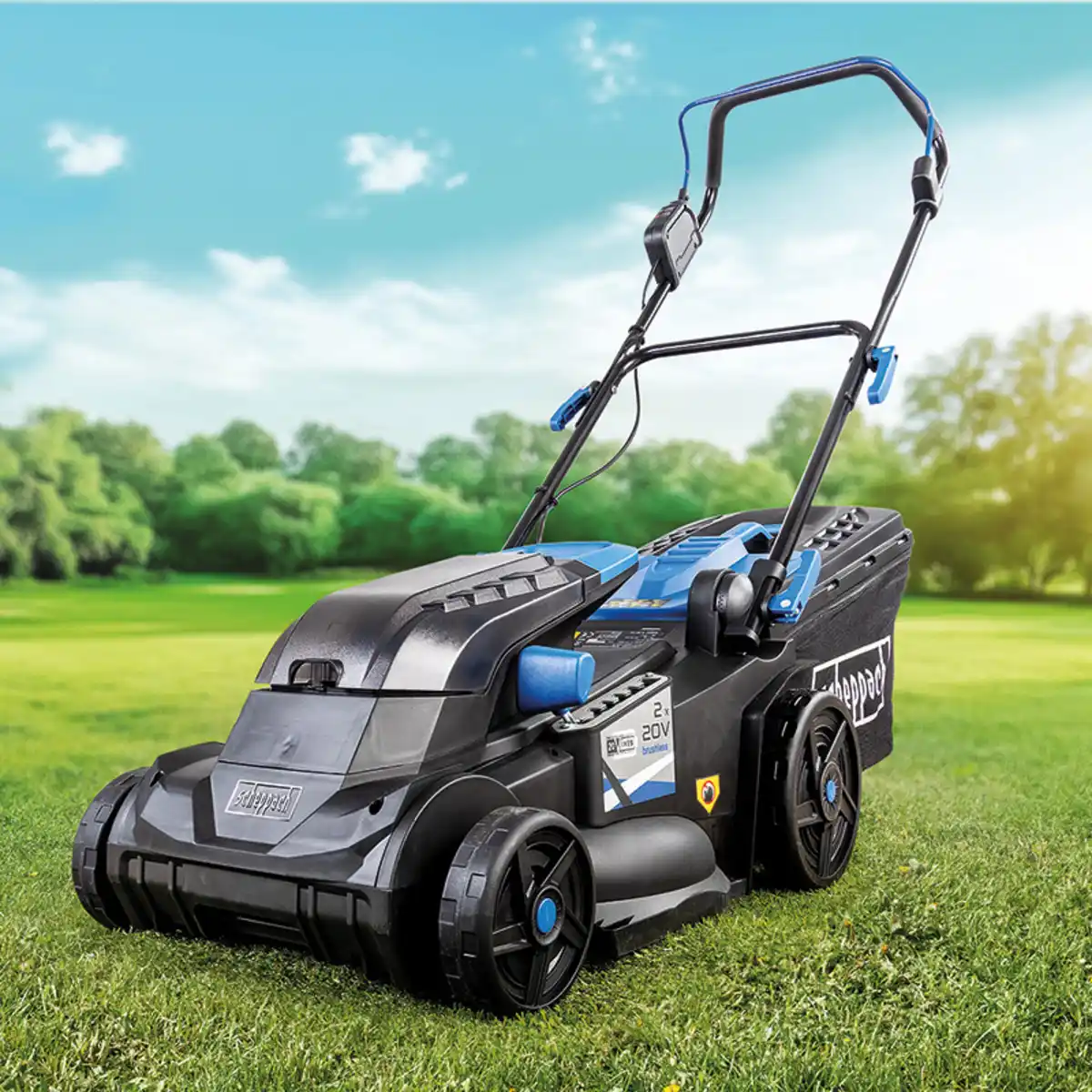 Bild 1 von Scheppach Germany Akku-Rasenmäher 40 V "brushless"