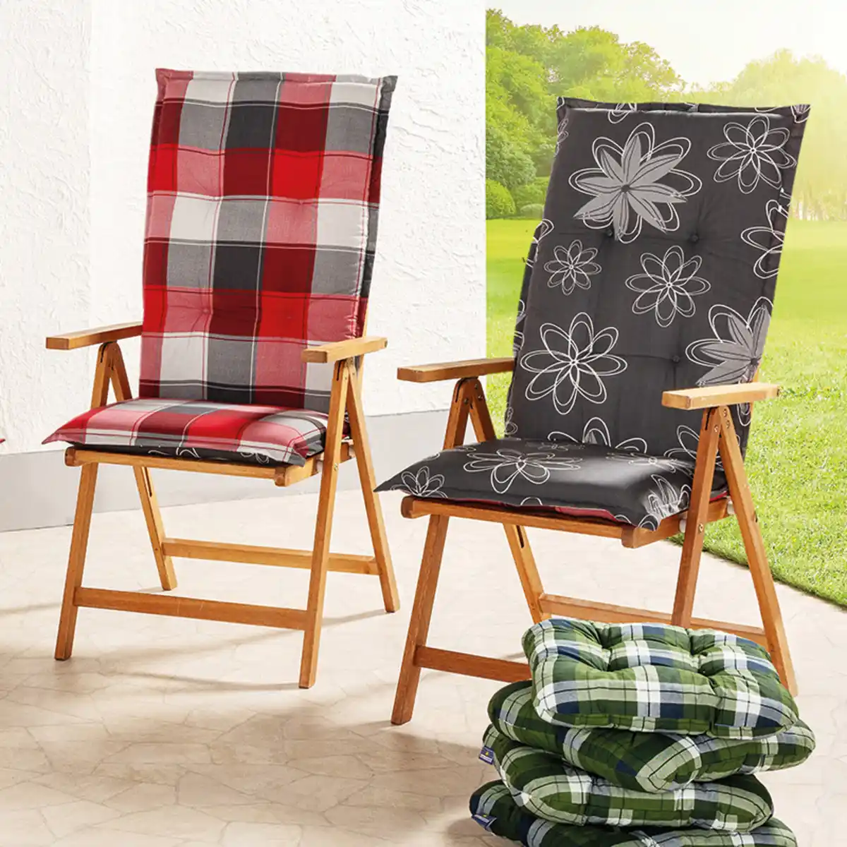 Bild 1 von Solax Sunshine Hochlehner-Wende-Polsterauflage