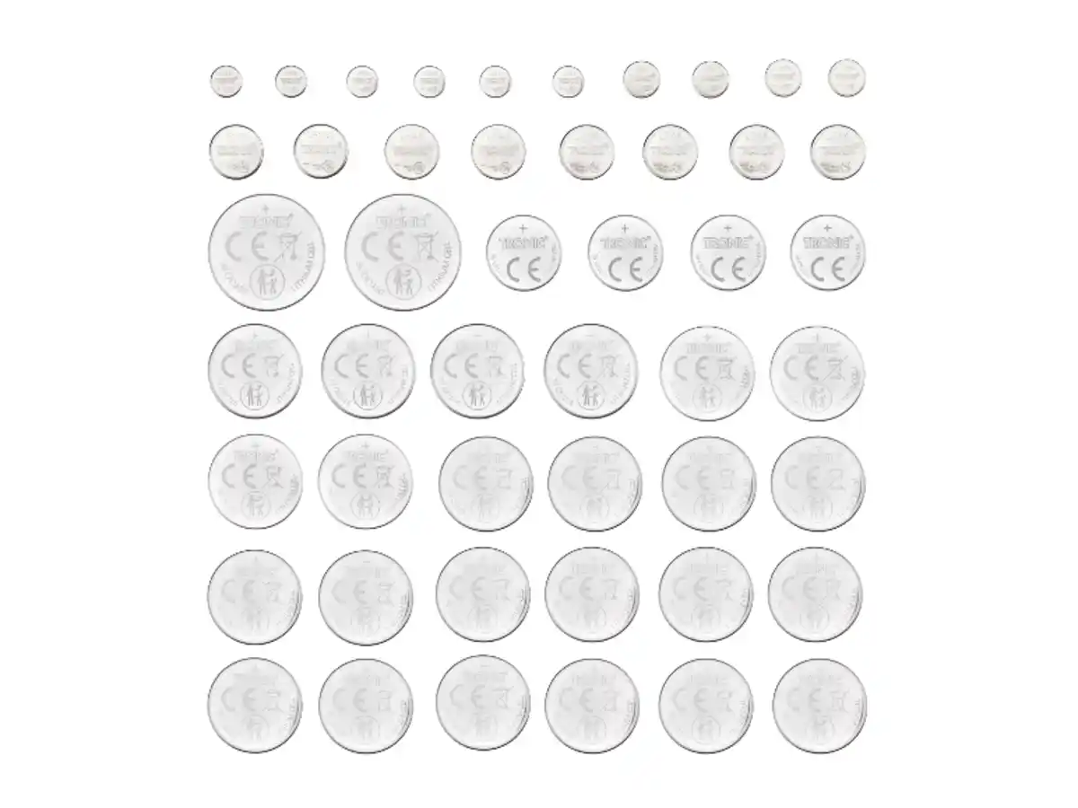 Bild 2 von TRONIC® XXL Knopfzellen-Pack, 48-teilig