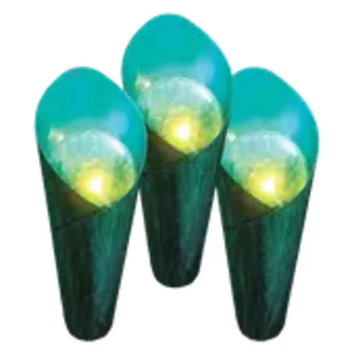 Bild 1 von 3er-Set Solar-Kelchleuchten