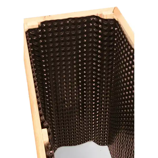 Bild 4 von Mr. GARDENER Noppenfolie, für Hochbeete, BxL: 0,8 x 6,5 m, HDPE, braun