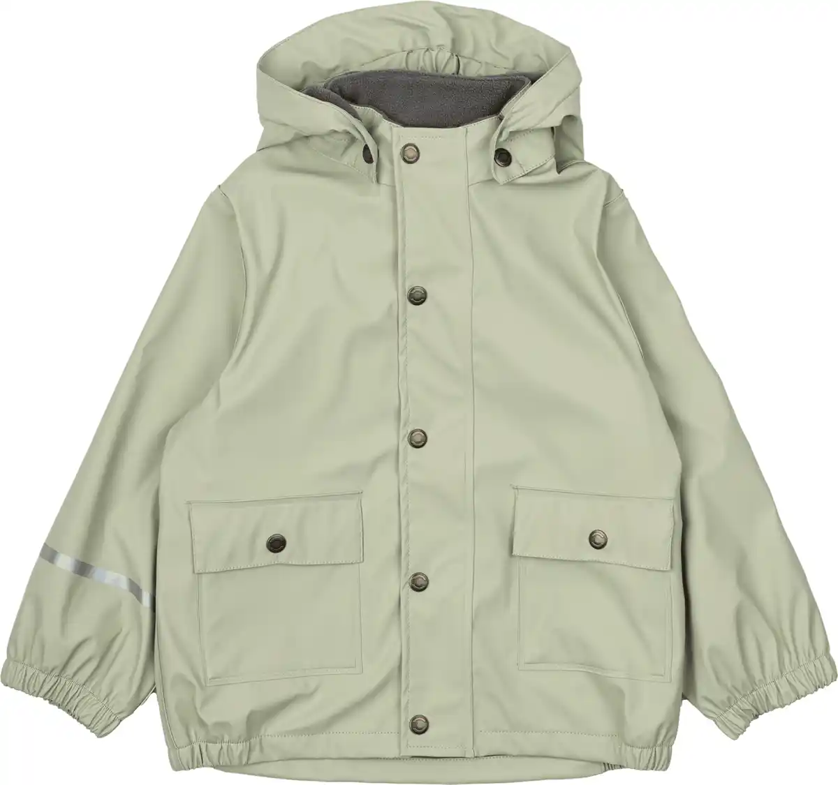 Bild 1 von Mikk-Line Regenjacke gefüttert, grün, Gr. 110/116, 1 St