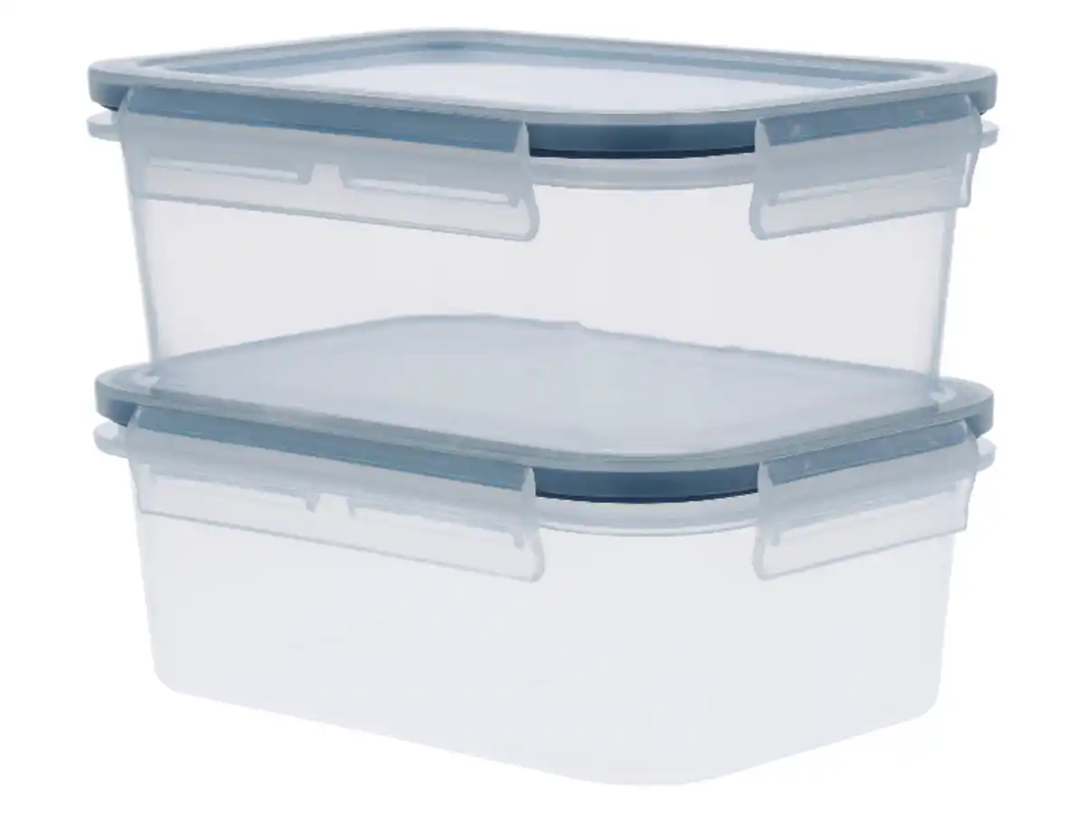 Bild 2 von SILVERCREST® Frischhaltedosen mit Klickverschluss (Dose mit Deckel, 2er)