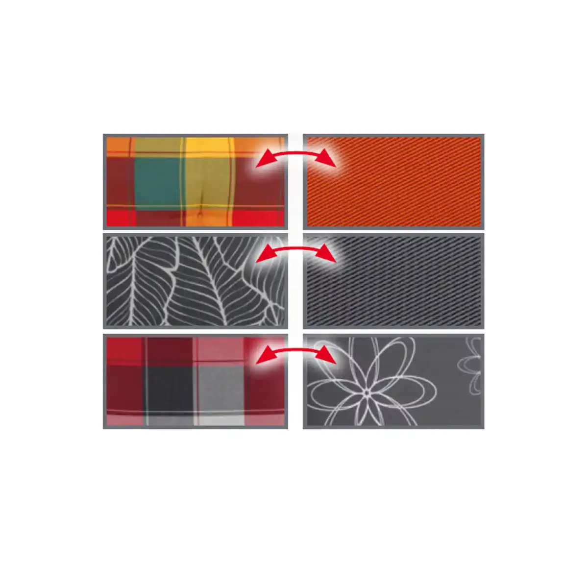 Bild 2 von Solax Sunshine Niedriglehner-Wende-Polsterauflage