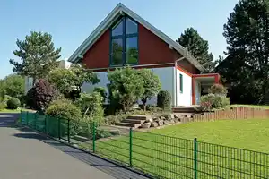 Alberts Doppelstab-Gittermatte 2 m 120 hoch cm, Typ 6/5/6 grün