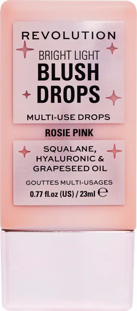 Bild 1 von REVOLUTION Blush Drops Bright Light Rosie Pink, 23 ml