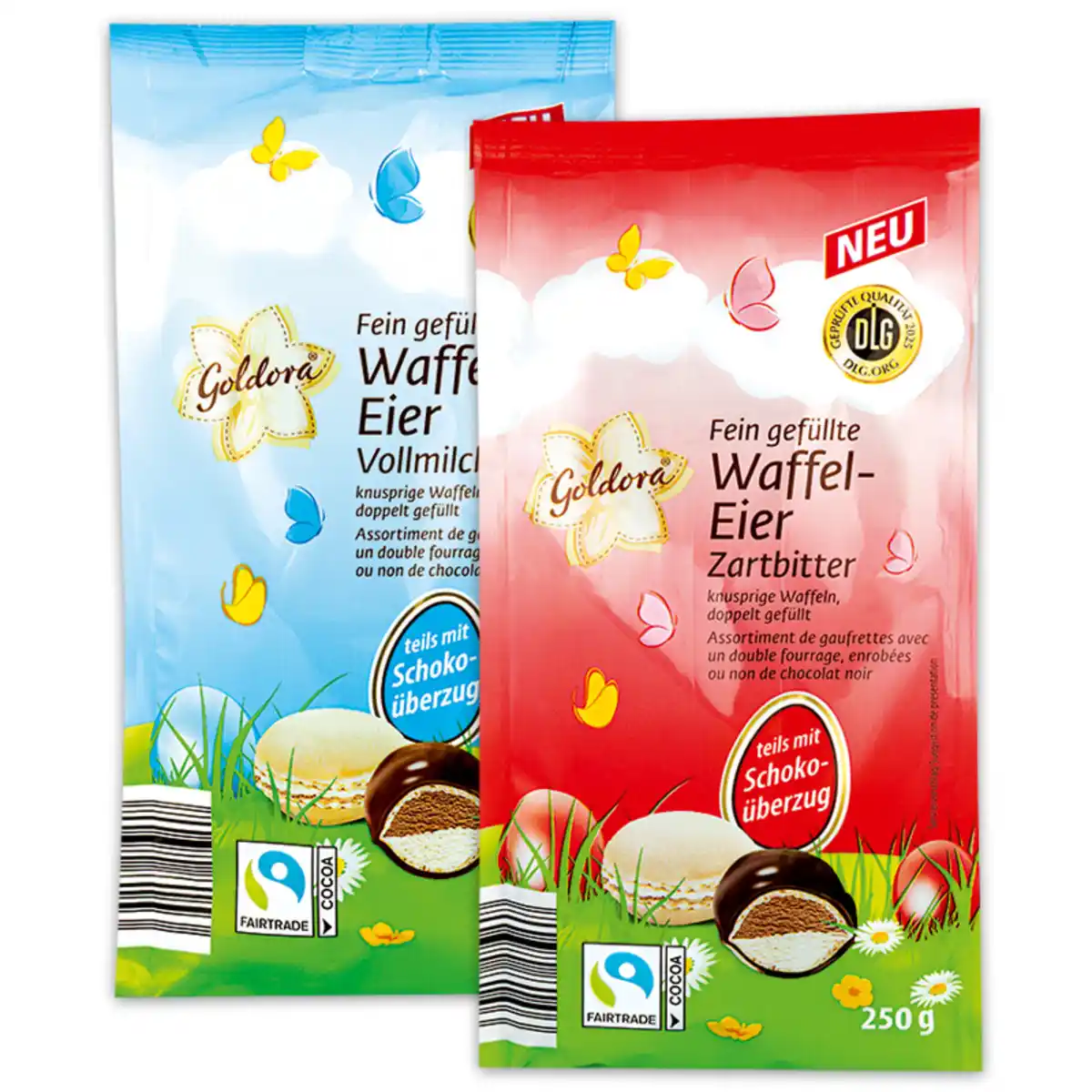 Bild 1 von Goldora Fein gefüllte Waffel-Eier