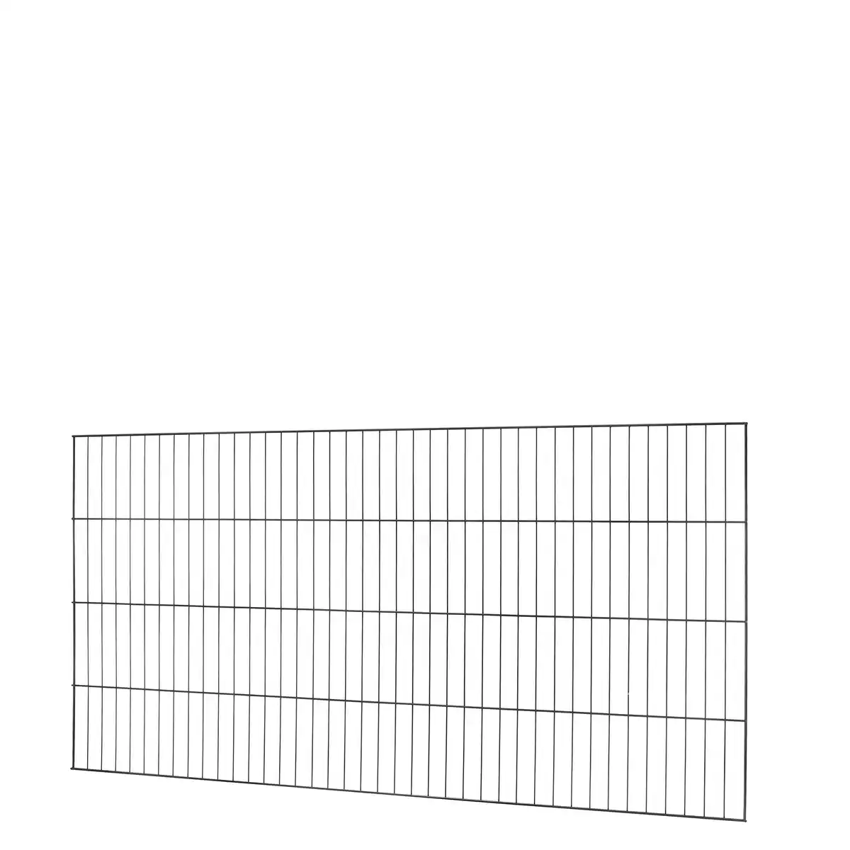 Bild 1 von Floraworld Einstabmatte-Zaun Classic 200 x 100 cm anthrazit