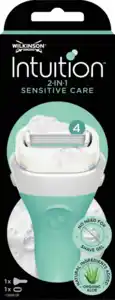 WILKINSON SWORD Rasierer, Intuition 2in1 Sensitive Care, 1 St