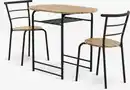 Bild 1 von GADSTRUP L92 Tisch + 2 GADSTRUP schwarz/Wildeiche natur
