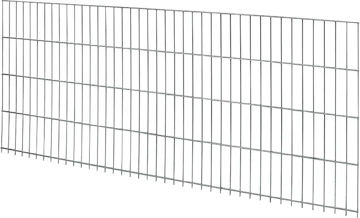 Bild 1 von Floraworld Doppelstabmatte-Zaun Comfort 201 x 83 cm feuerverzinkt