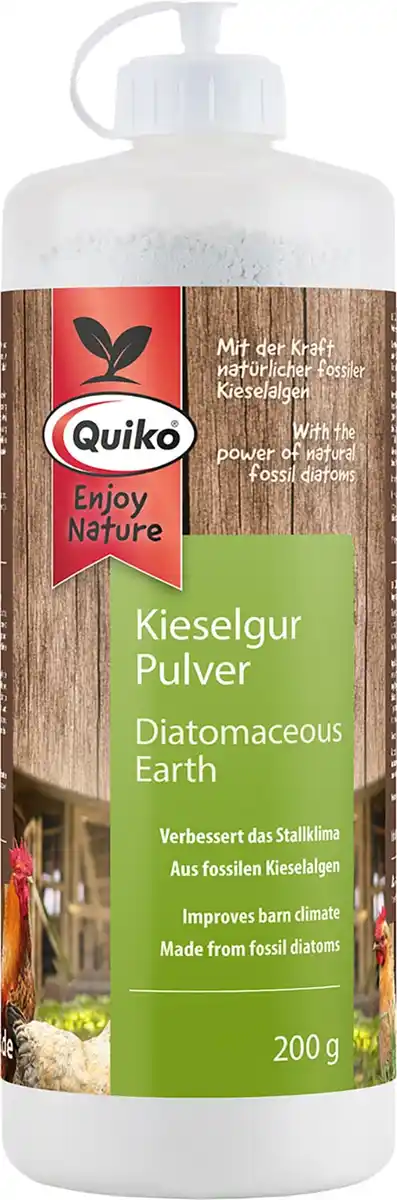 Bild 1 von Quiko Hobbyfarming Kieselgur Pulver 200 g