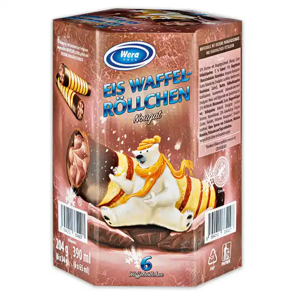 Bild 2 von Wera Eis Waffelröllchen
