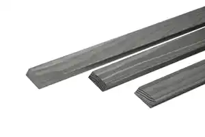 Rettenmeier Rhombusprofilleiste KDI grau 200 x 5,8 x 2,8 cm