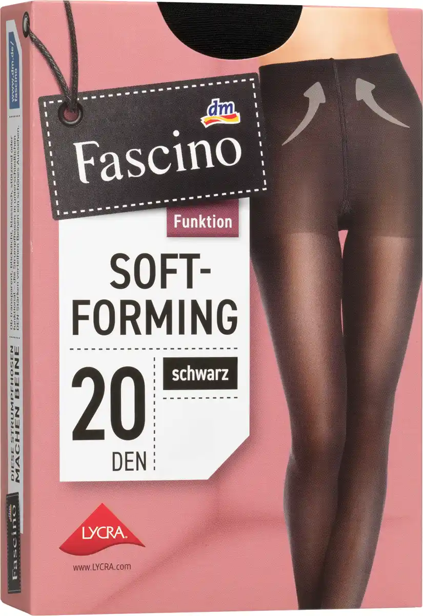Bild 1 von Fascino Strumpfhose Soft-Forming schwarz Gr. 46/48, 20 DEN, 1 St