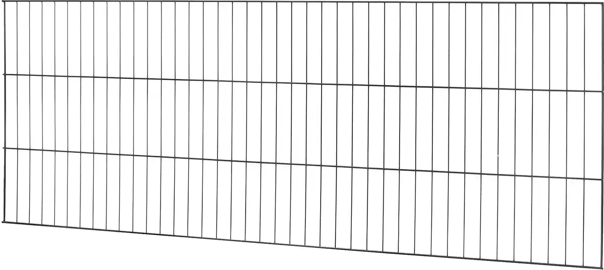 Bild 1 von Floraworld Einstabmatte-Zaun Classic 200 x 75 cm anthrazit