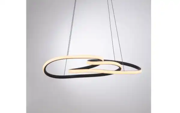 Bild 4 von LED-Pendelleuchte Twist, schwarz, inkl. Memoryfunktion