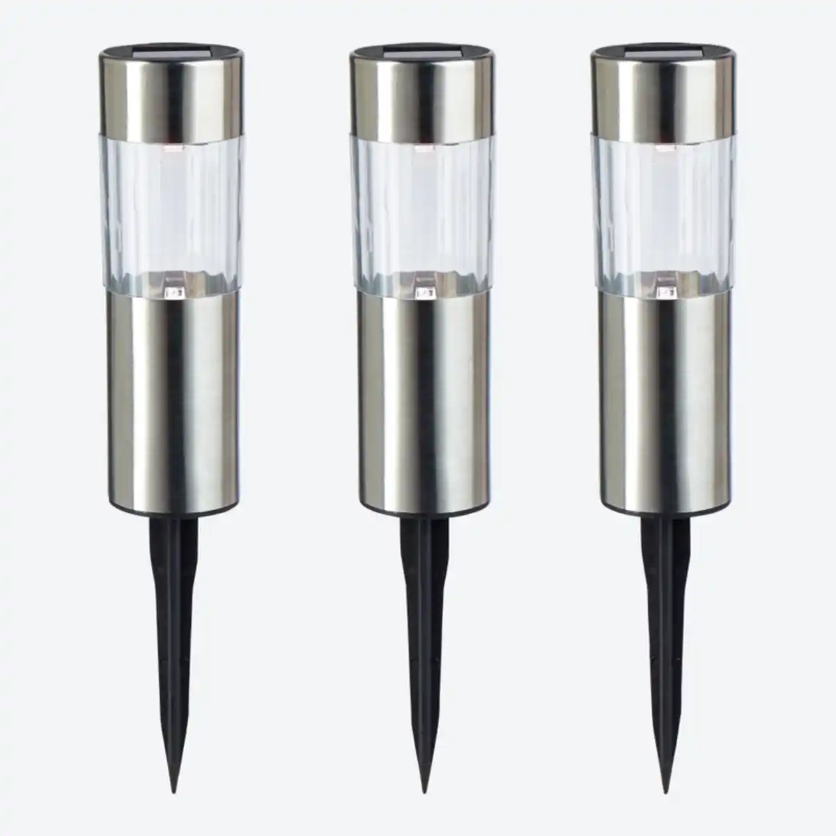 Bild 4 von Solarstecker aus Edelstahl, 3er-Pack, Ø ca. 4,5 cm