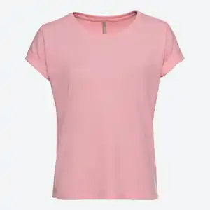 Damen-T-Shirt mit überschnittenen Ärmeln