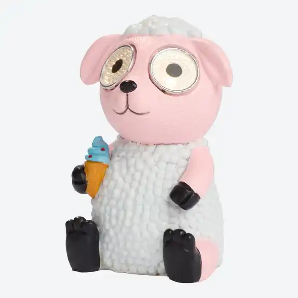 Bild 4 von Solar-Tierfigur mit Leuchtaugen, Höhe ca. 13 cm