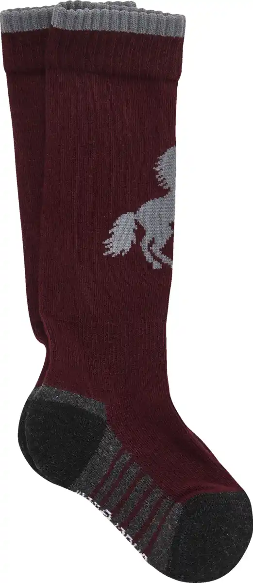 Bild 2 von under2wear Kniestrumpf mit Wolle Pferd beere Gr. 31/34