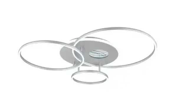 Bild 3 von LED-Deckenleuchte Invertina, silberfarbig, inkl. Fernbedienung