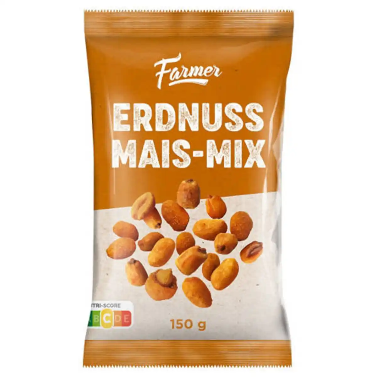 Bild 1 von FARMER Erdnüsse trockengeröstet 150 g, Erdnuss-Mais-Mix