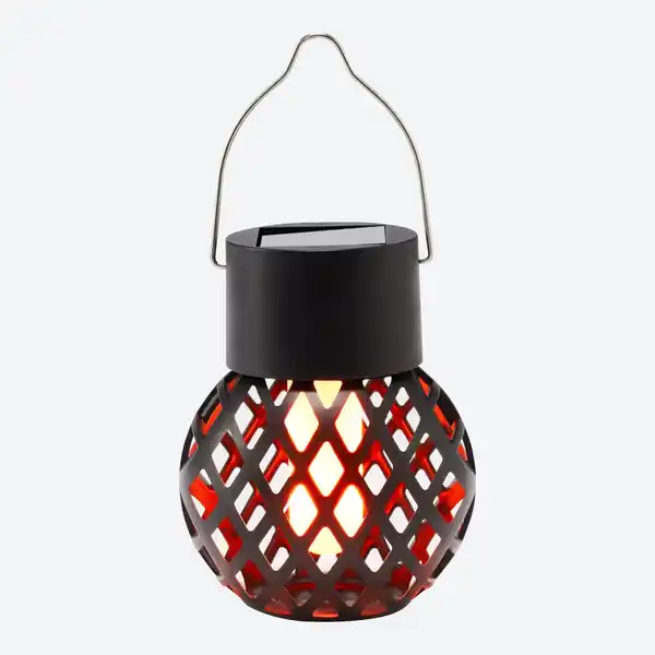 Bild 3 von Solar-Minilaterne mit Flammeneffekt, Ø ca. 7 cm