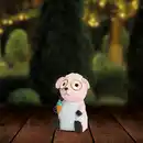 Bild 1 von Solar-Tierfigur mit Leuchtaugen, Höhe ca. 13 cm