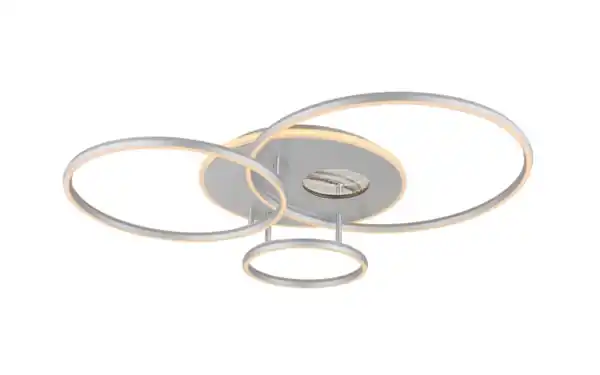 Bild 2 von LED-Deckenleuchte Invertina, silberfarbig, inkl. Fernbedienung