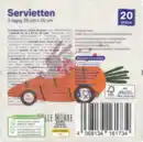 Bild 3 von alouette Cocktail-Serviette Volle Möhre, Mixpack
