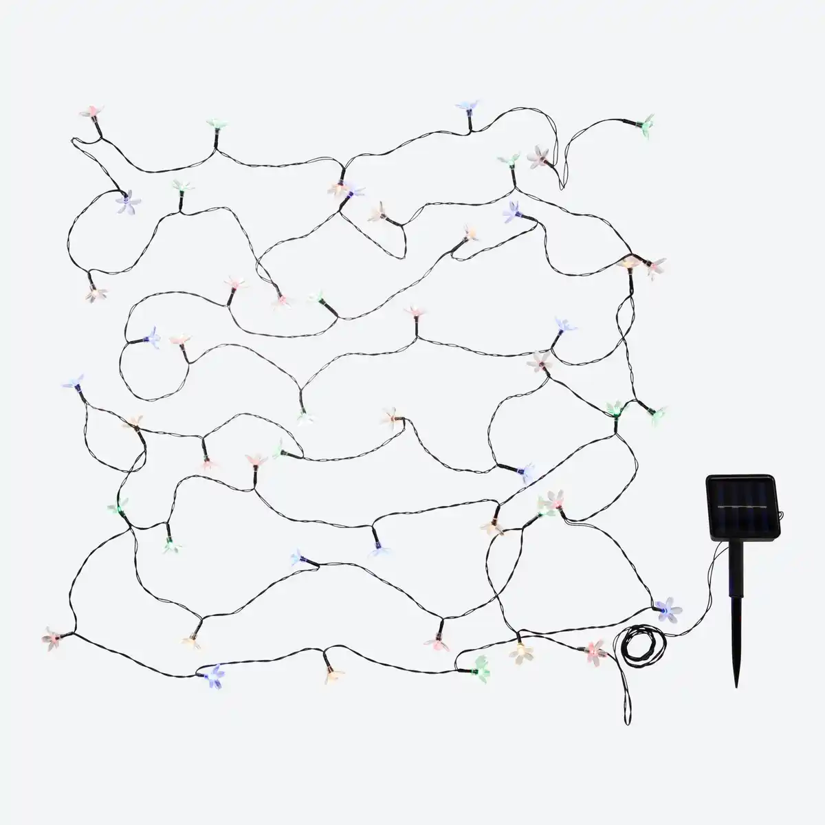 Bild 3 von Solar-Lichterkette "Blumen", ca. 8,35 m