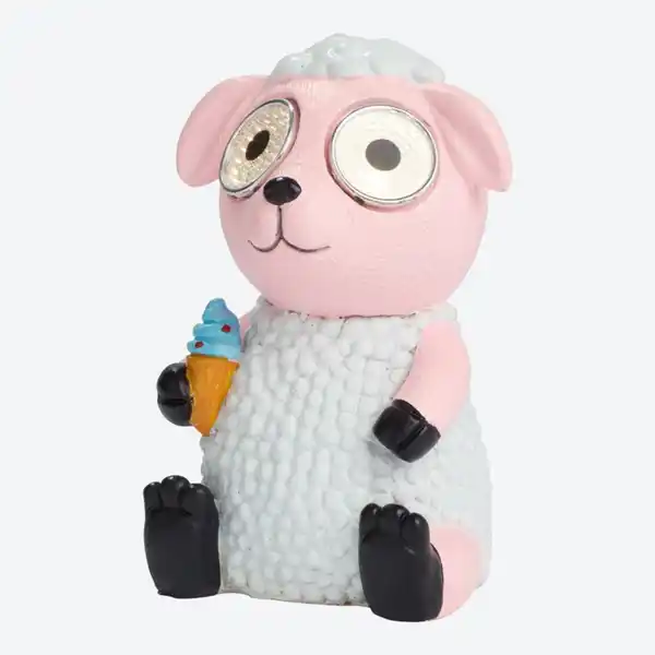 Bild 2 von Solar-Tierfigur mit Leuchtaugen, Höhe ca. 13 cm