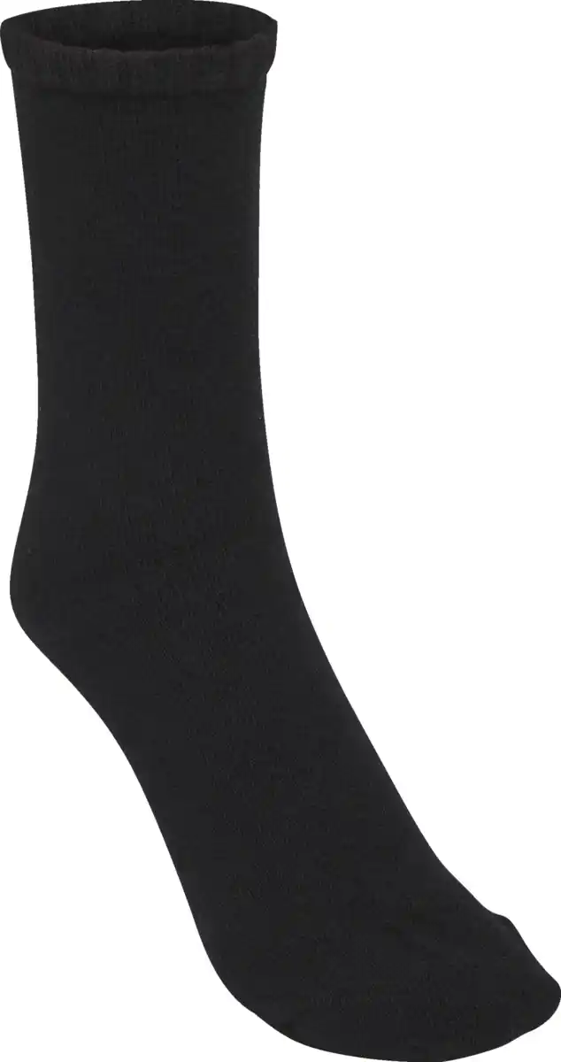 Bild 2 von under2wear Feine Kashmir Socke Uni schwarz Gr. 39/42