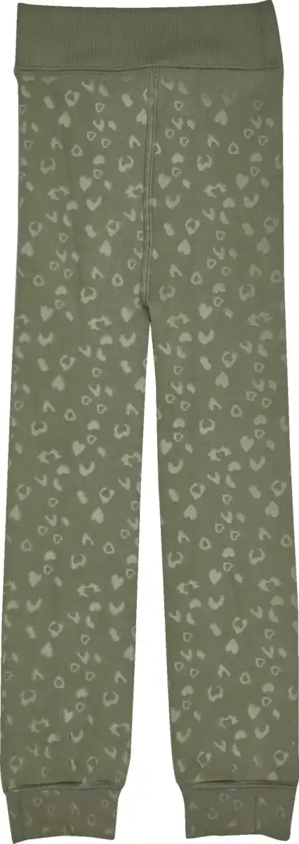 Bild 2 von under2wear kids Thermoleggings Flausch Leo khaki Gr. 134/140