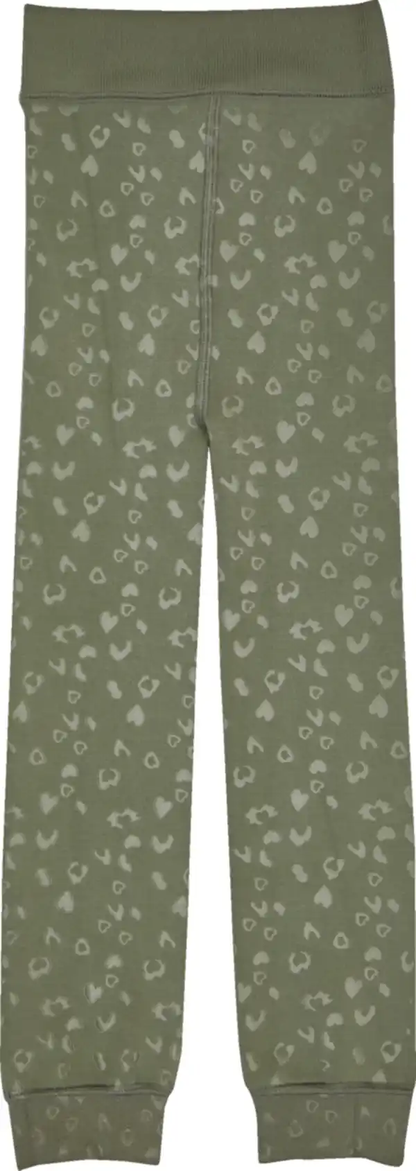 Bild 2 von under2wear kids Thermoleggings Flausch Leo khaki Gr. 134/140