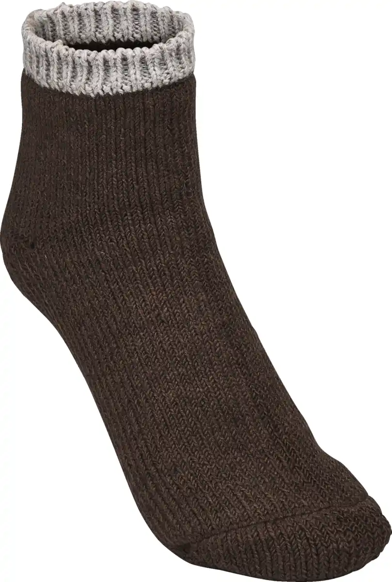 Bild 2 von under2wear Kuschelsocke Alpaka braun Gr. 39/42