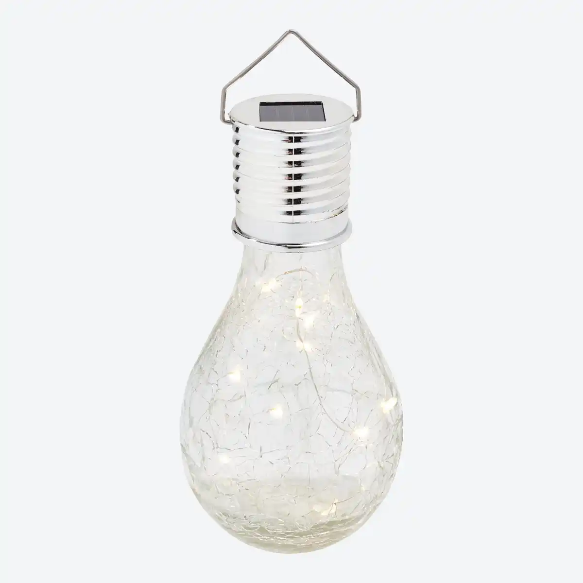 Bild 3 von Solar-Glühbirne in Crackle-Optik, Ø ca. 7,5 cm