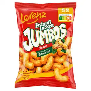 LORENZ Erdnusslocken 150 g, Jumbos