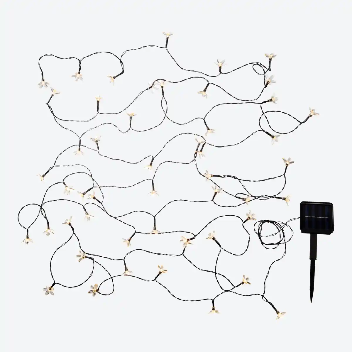 Bild 3 von Solar-Lichterkette "Blumen", ca. 8,35 m