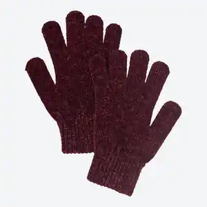 Damen-Handschuhe aus Chenille