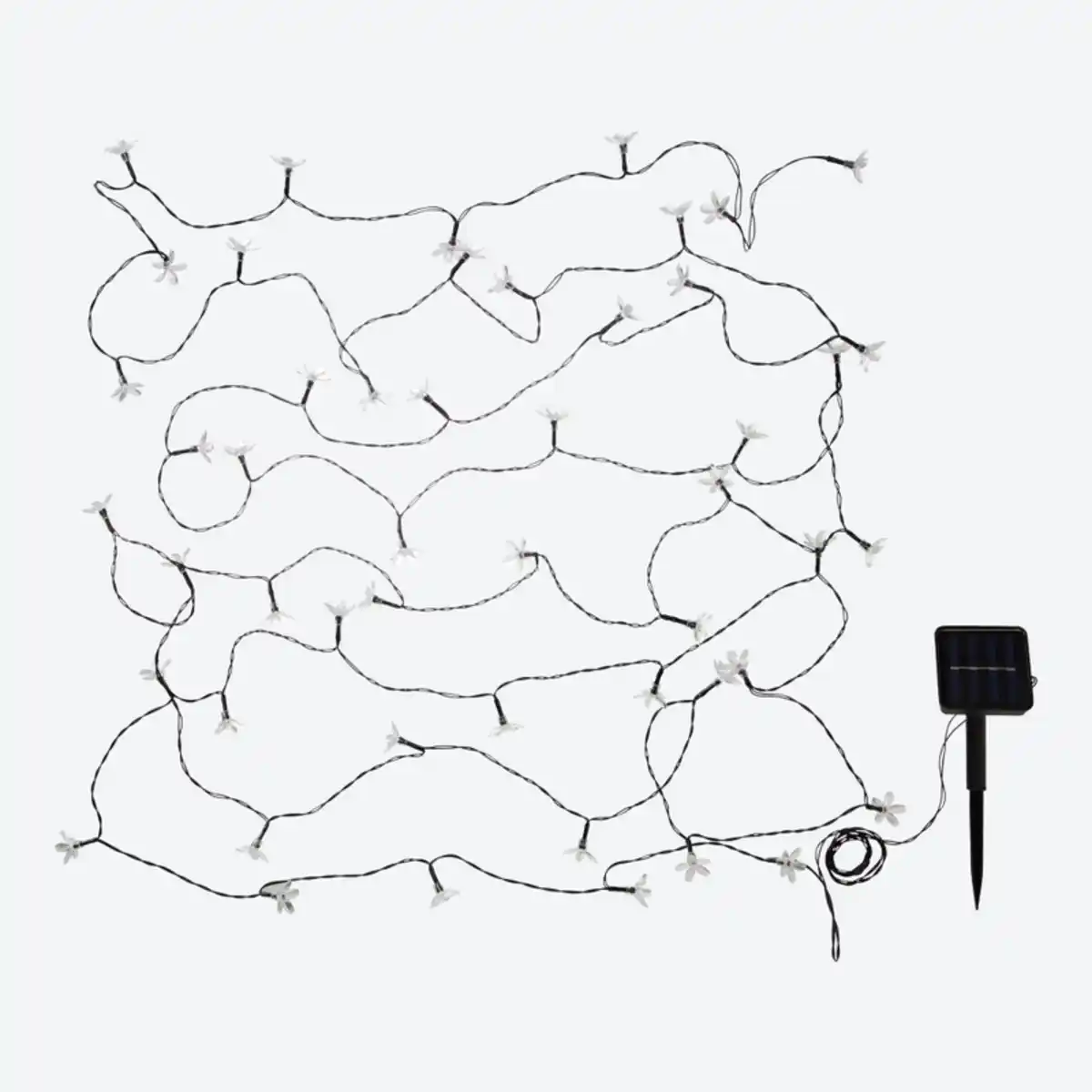 Bild 4 von Solar-Lichterkette "Blumen", ca. 8,35 m