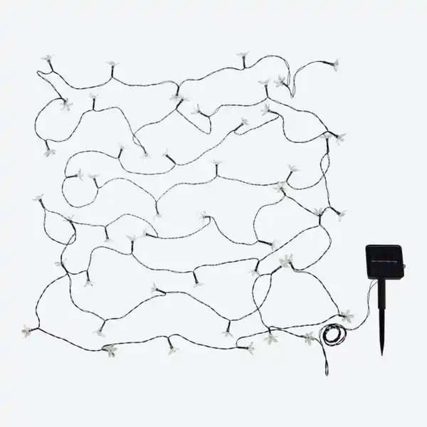 Bild 4 von Solar-Lichterkette "Blumen", ca. 8,35 m