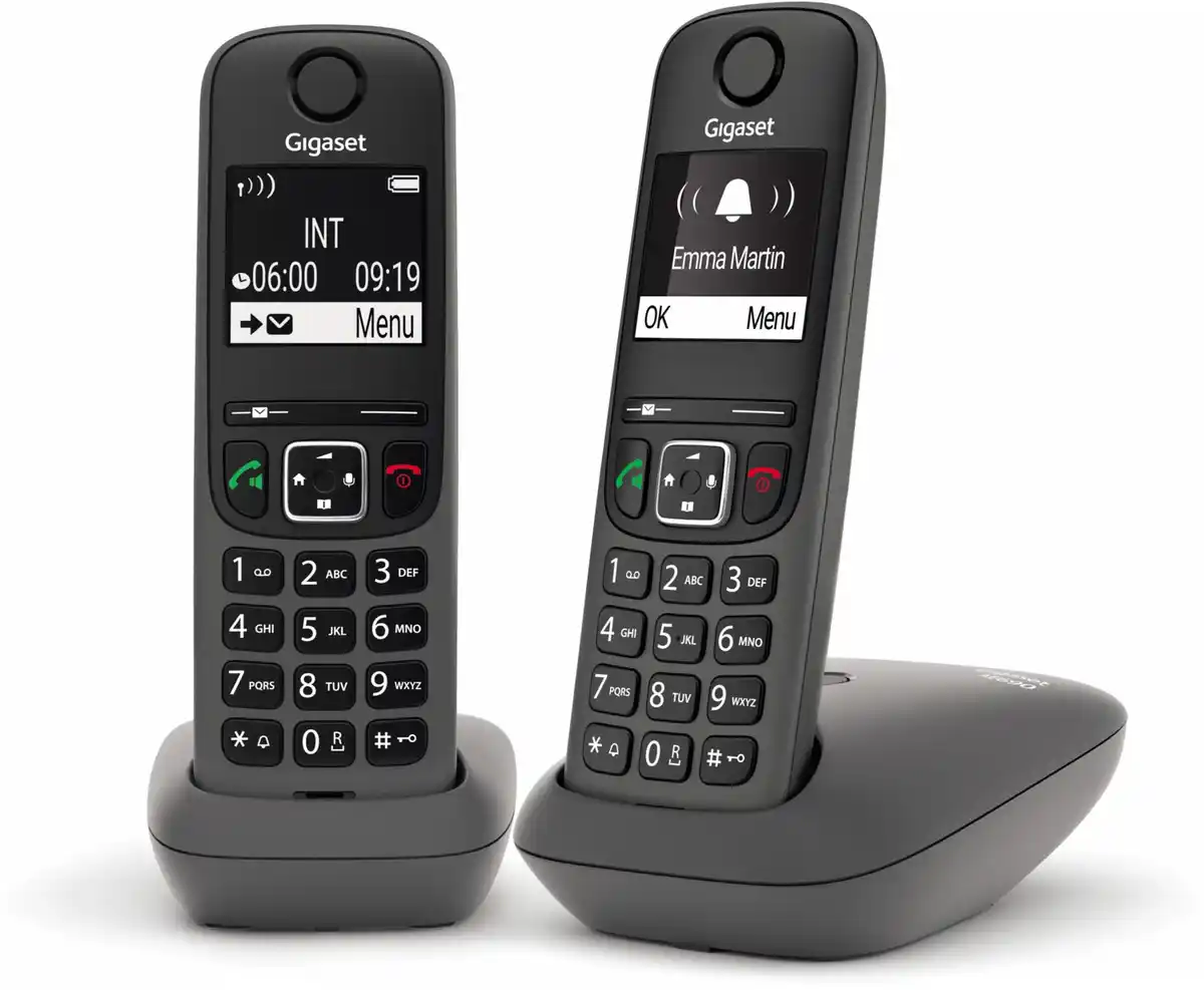 Bild 1 von AE690 Duo Schnurlostelefon anthrazit