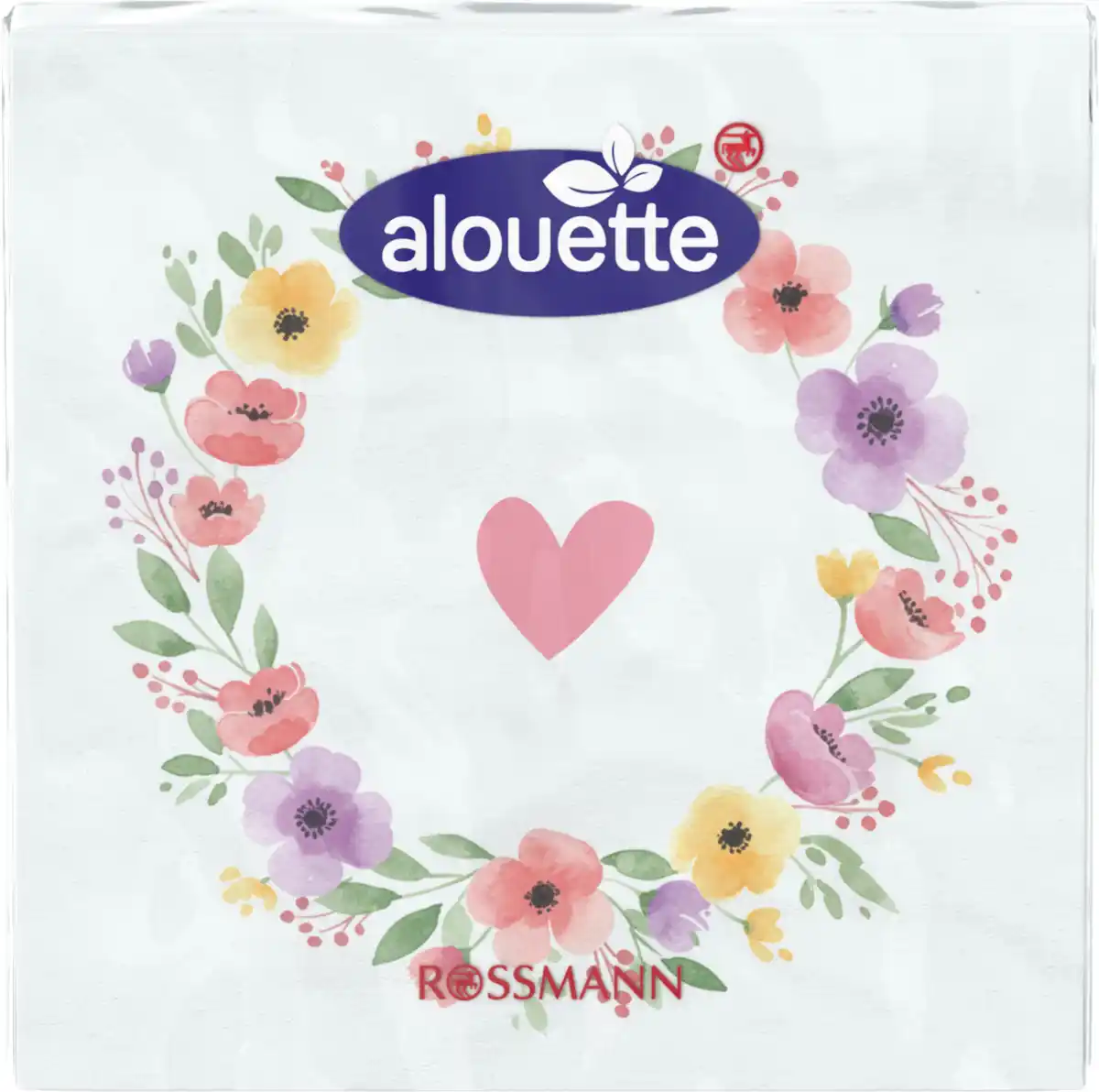 Bild 2 von alouette Cocktail-Serviette Herz/Kranz