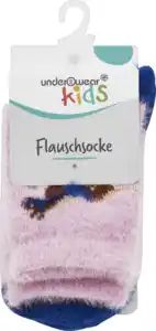 under2wear kids Flauschsocke Pferd rosa Gr. 31/34