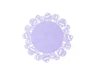 Dekorationsunterlage Filz